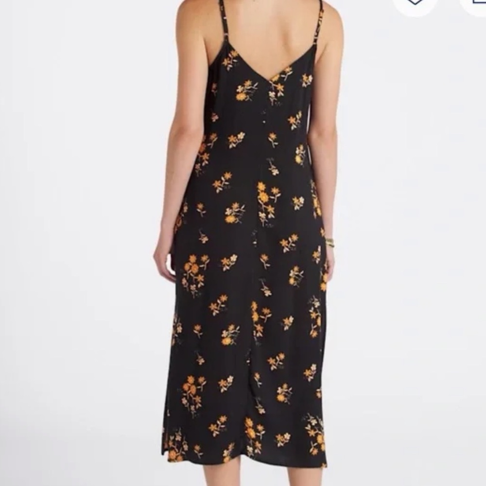 DIZZY LIZZY Jillian Slip Dress Black - L